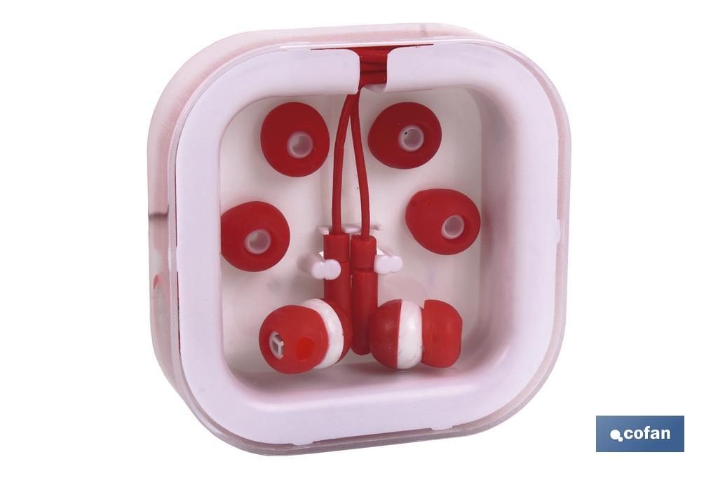 AURICULARES CORT  7 x 7 x 2 cm - Cofan