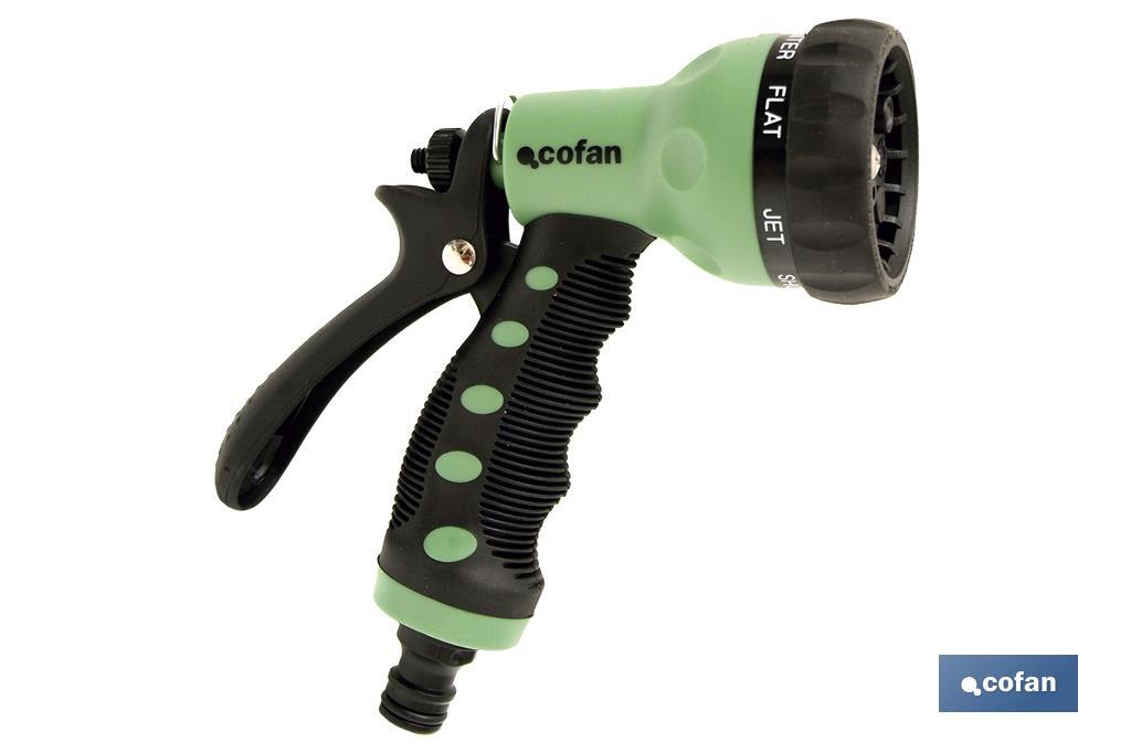 ABS garden hose spray gun | 7 Spray patterns | Suitable for watering plants and lawn - Cofan