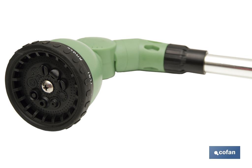 Lanza Riego | Medida 66 cm | 10 Posiciones Diferentes de Pulverización | Lanza Multiusos - Cofan