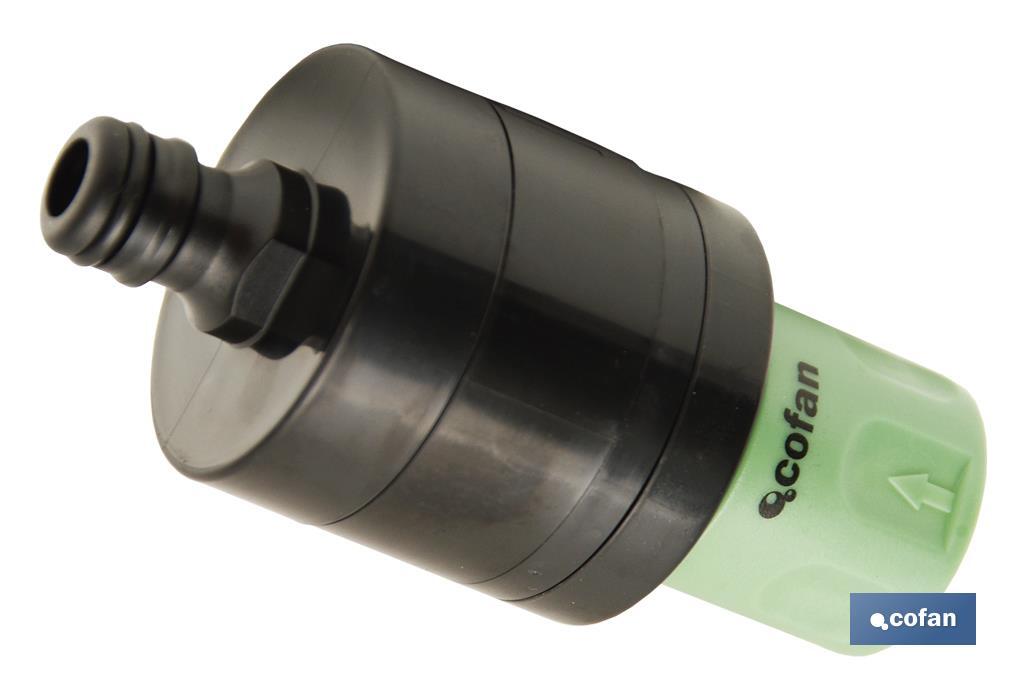 Adaptador "Waterdancing" | Adaptador para aspersor | Ahorra un 25% de Agua - Cofan