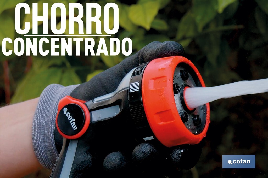 Pistola de Rega com controle de Caudal - Cofan