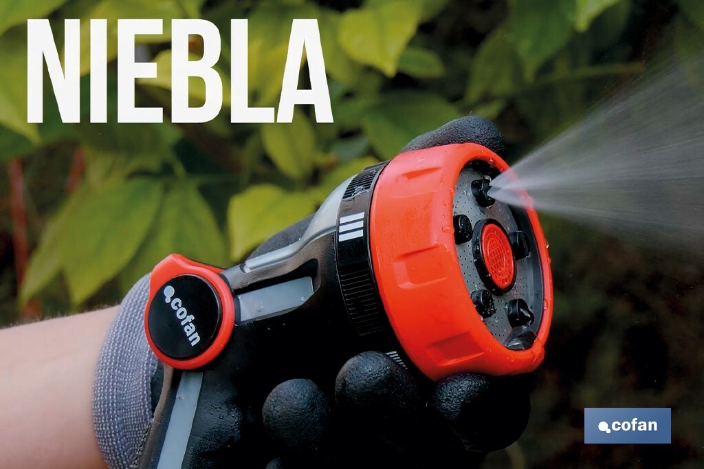 Pistola de Rega com controle de Caudal - Cofan