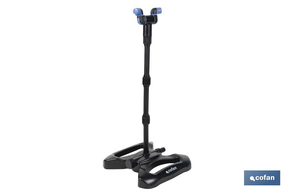 Torre de nebulización extensible para exteriores | Desde 12 hasta 48 cm | Boquillas de ángulo ajustable - Cofan