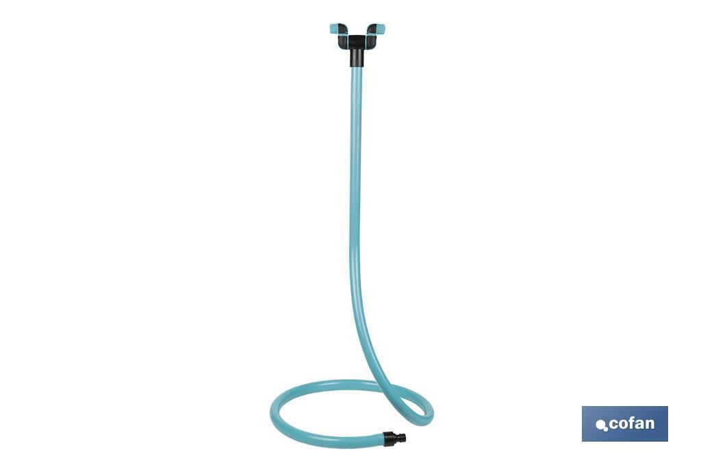 Torre de nebulización de 79 cm de altura con 2 boquillas ajustables | Perfecta para exteriores - Cofan