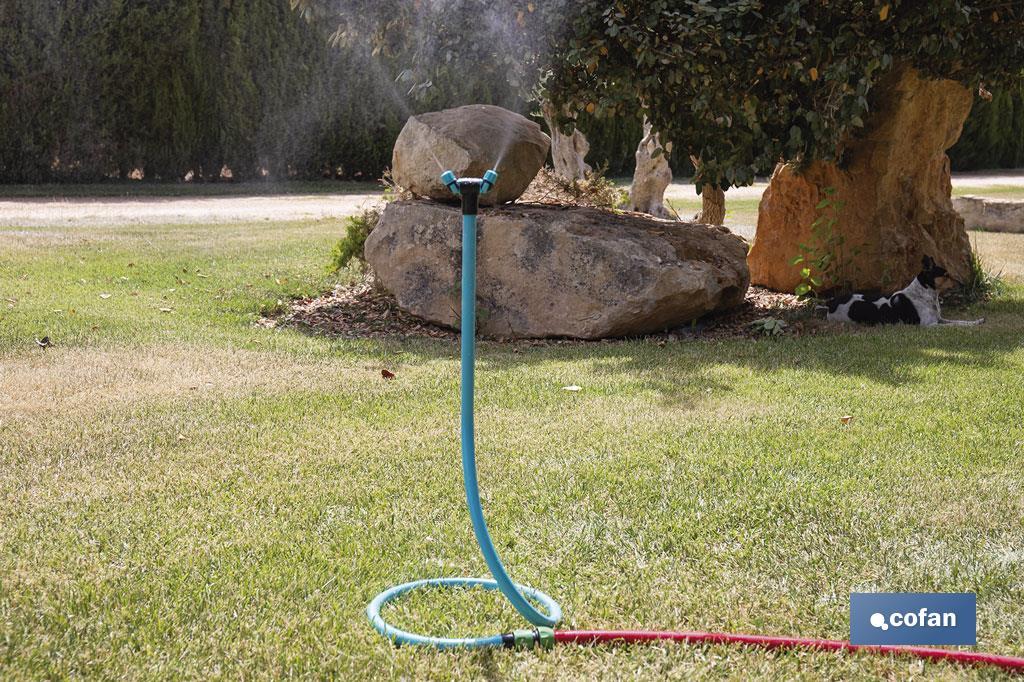 Torre de nebulización de 79 cm de altura con 2 boquillas ajustables | Perfecta para exteriores - Cofan