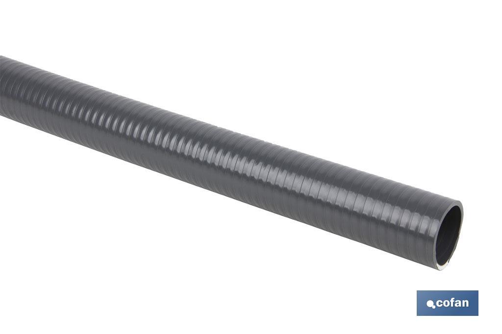 Roll of rigid pipe | Grey | Available in different lengths and diameters - Cofan