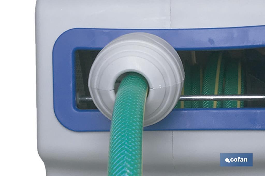 Automatic hose reel | Suitable for garden hose | Length: 20m | Diameter: 15mm - Cofan