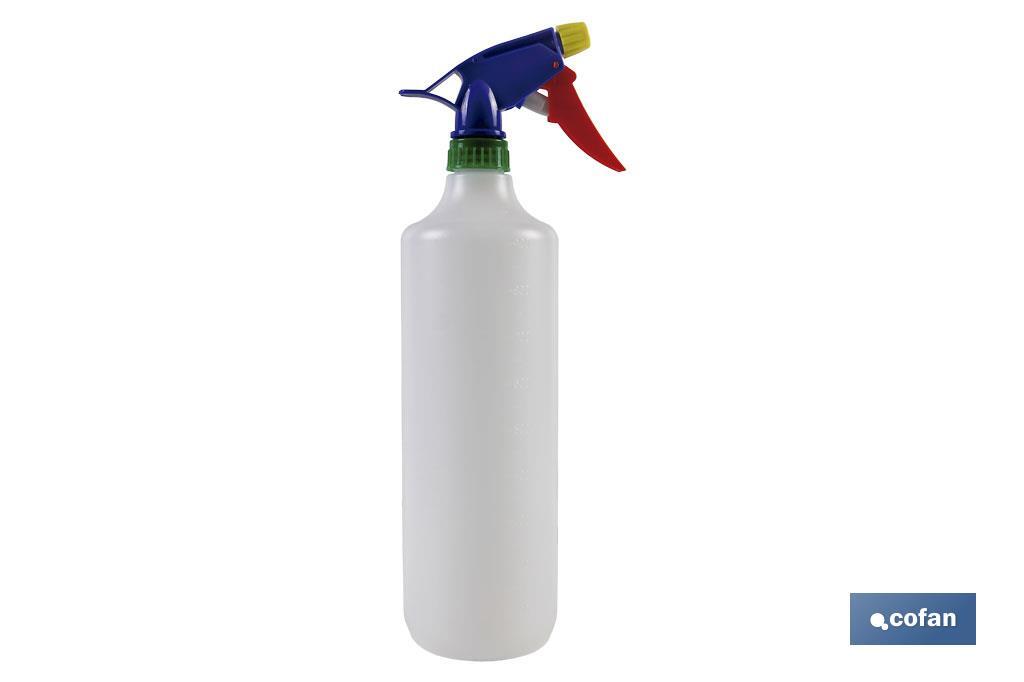 Hand-operated spray bottle | Polypropylene | Capacity: 1,000ml - Cofan