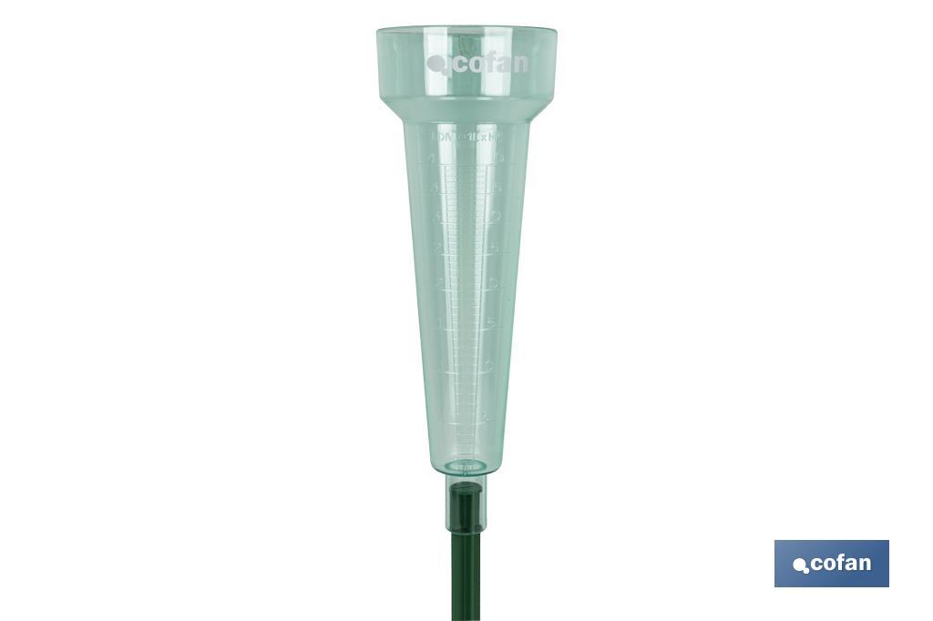 Rain gauge with spike | Capacity: 40l/m2 | Direct reading - Cofan