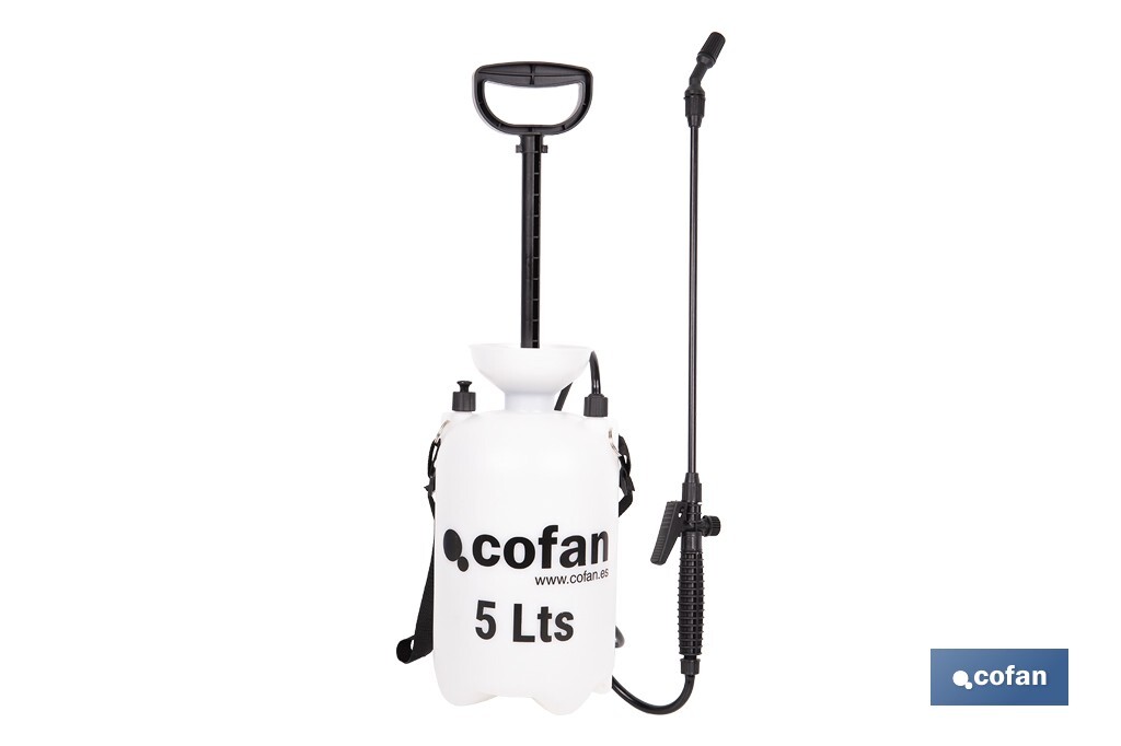 Pulverizador de Presión Manual | Capacidad para 5 litros | Sector Agrícola - Cofan