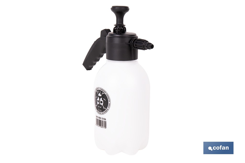 Pulverizador manual 2 litros para líquido y espuma | Uso agrícola y jardinería | Boquillas incluidas - Cofan