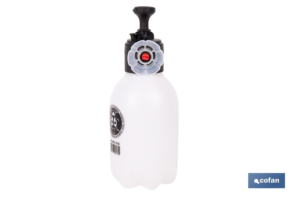 Pulverizador manual 2 litros para líquido y espuma | Uso agrícola y jardinería | Boquillas incluidas - Cofan