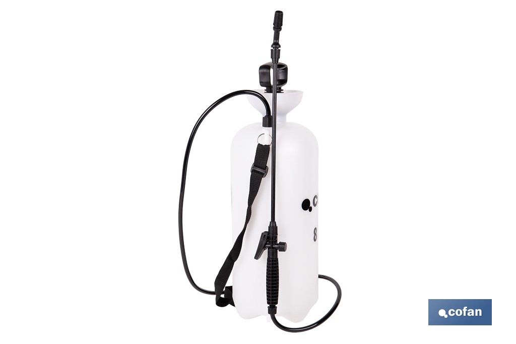 Pulverizador de presión manual | Adecuado para jardín, huerto y árboles frutales | Disponible en diferentes capacidades - Cofan