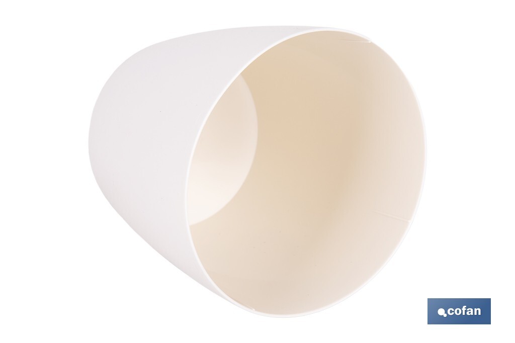 Round polypropylene pot | Special for plants and flowers | Perfect for indoor or outdoor use - Cofan