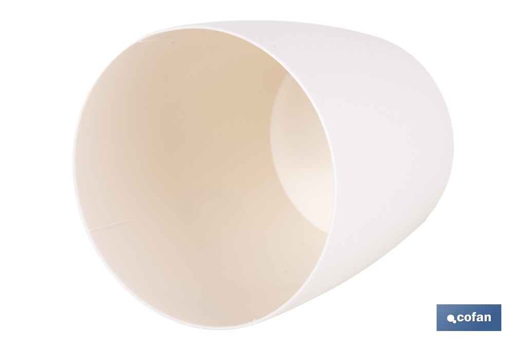 Round polypropylene pot | Special for plants and flowers | Perfect for indoor or outdoor use - Cofan
