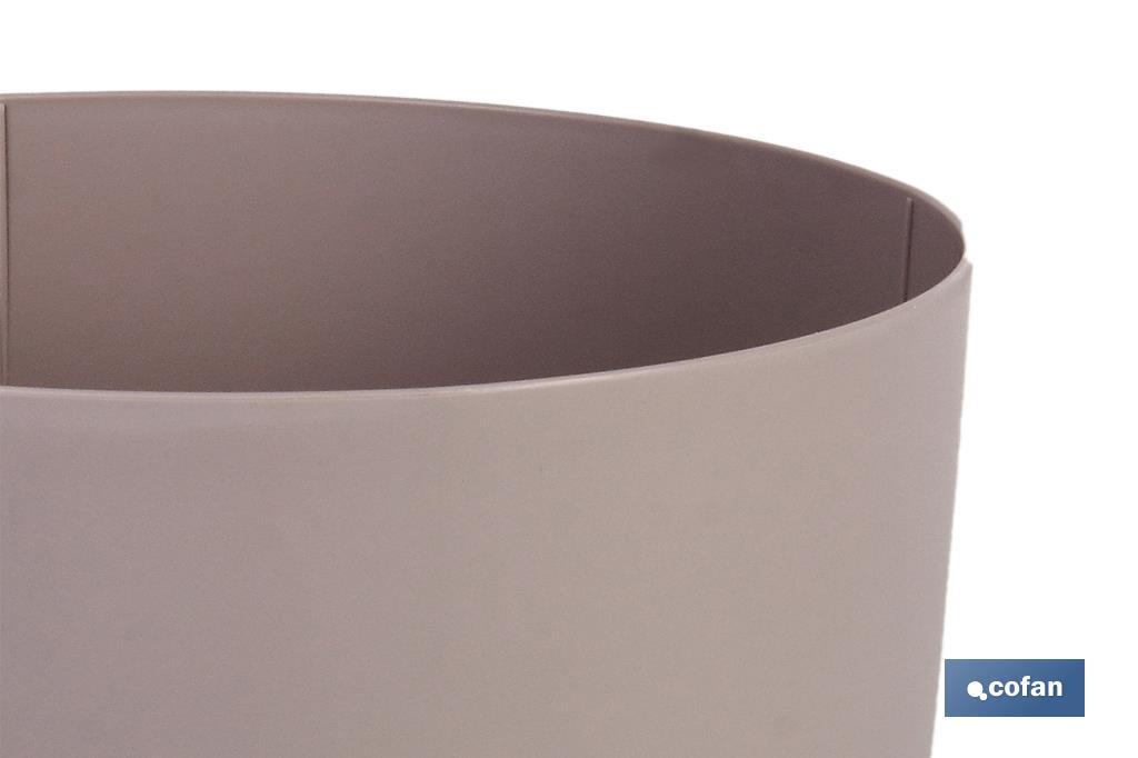 Round polypropylene pot | Special for plants and flowers | Perfect for indoor or outdoor use - Cofan