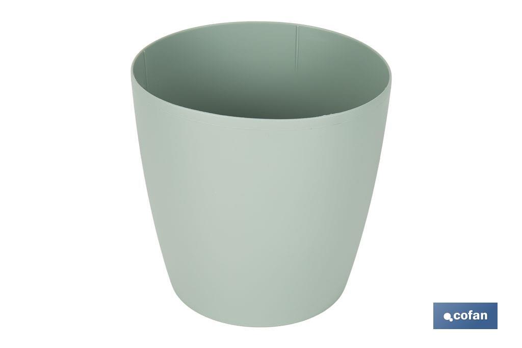 Round polypropylene pot | Special for plants and flowers | Perfect for indoor or outdoor use - Cofan