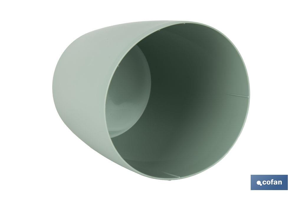Round polypropylene pot | Special for plants and flowers | Perfect for indoor or outdoor use - Cofan