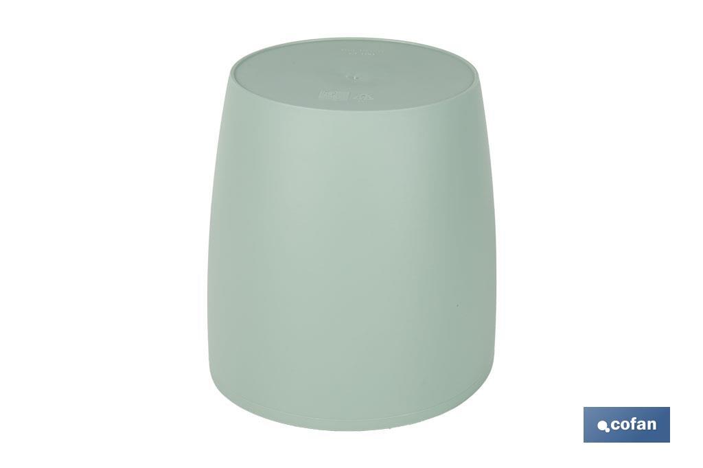 Round polypropylene pot | Special for plants and flowers | Perfect for indoor or outdoor use - Cofan