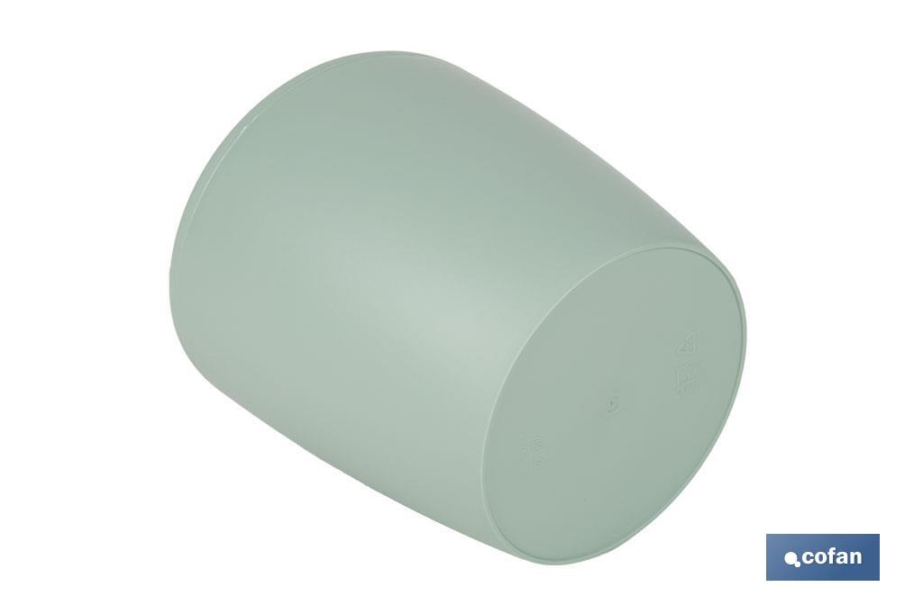 Round polypropylene pot | Special for plants and flowers | Perfect for indoor or outdoor use - Cofan