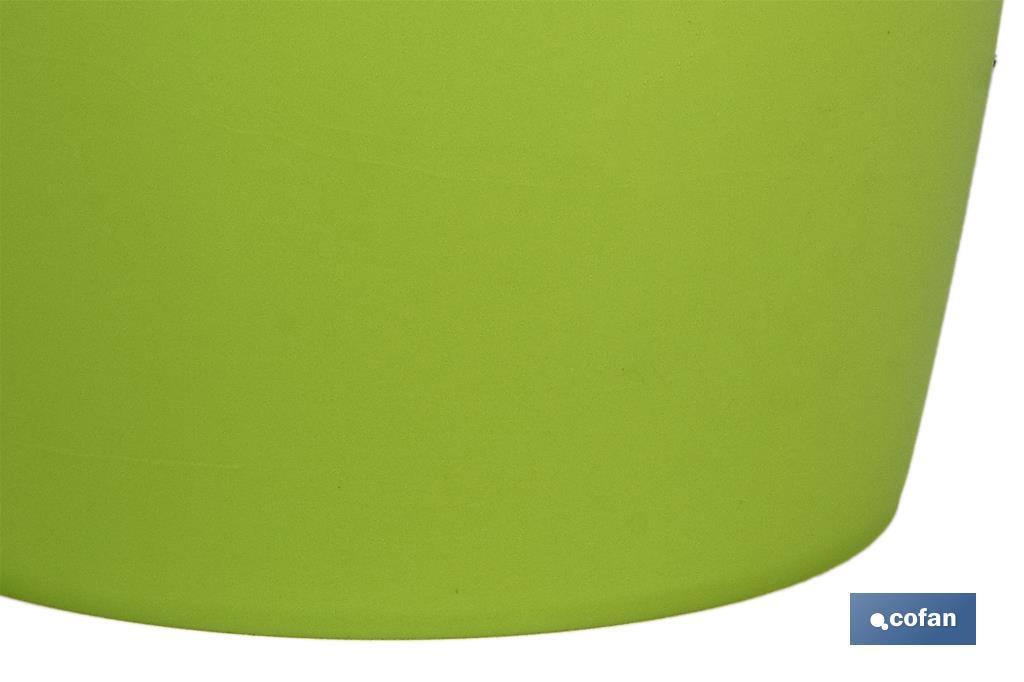Vaso | Modello Camelia | Verde | Realizzato in polipropilene - Cofan