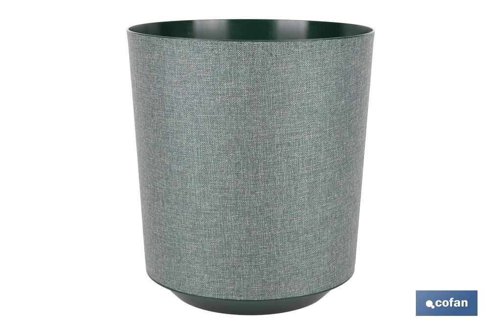 Macetas decorativas para interior | Maceteros redondos | Material: Polipropileno | Disponibles en diferentes colores y medidas - Cofan