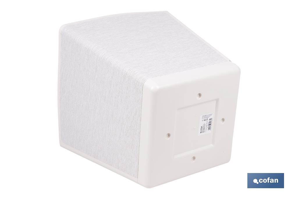 Maceteros decorativos para interior | Macetas cuadradas con plato integrado | Con señalizador de riego | Disponibles en diferentes colores y medidas - Cofan