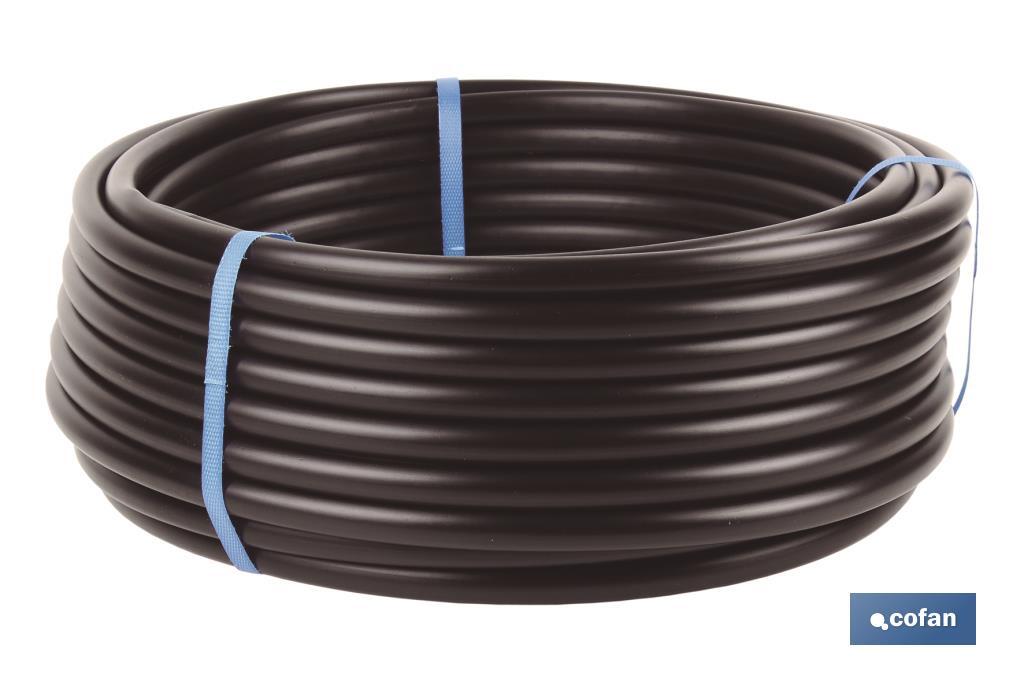 Drip irrigation hose (emitters not included) | Weather resistant material | Ideal for gardening and agricultural sector - Cofan