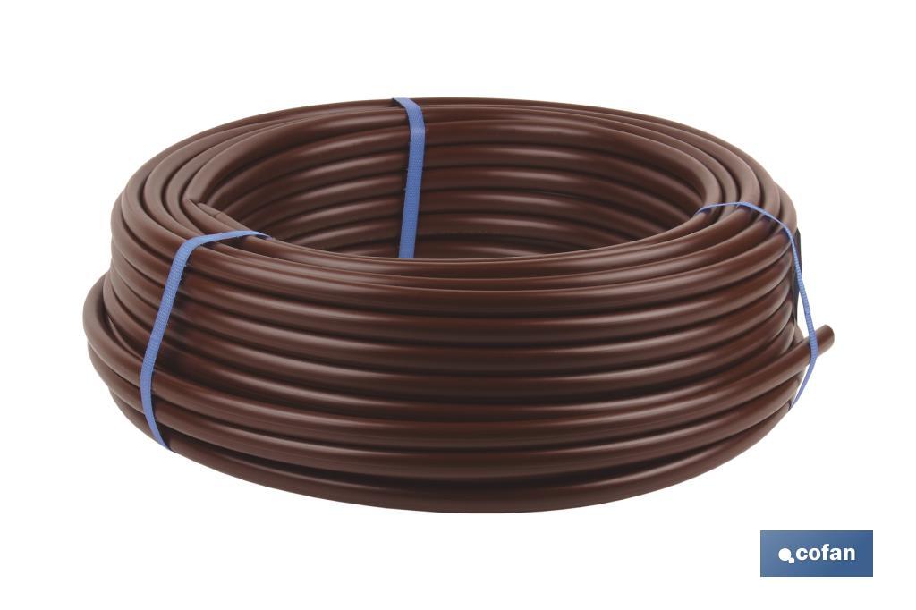 Drip irrigation hose (emitters not included) | Weather resistant material | Ideal for gardening and agricultural sector - Cofan