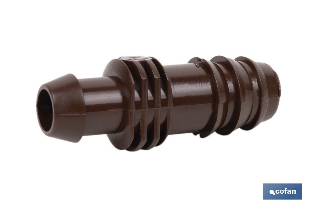 Irrigation fitting for sprinkling and irrigation systems | Diameter: 16mm | Easy to connect - Cofan