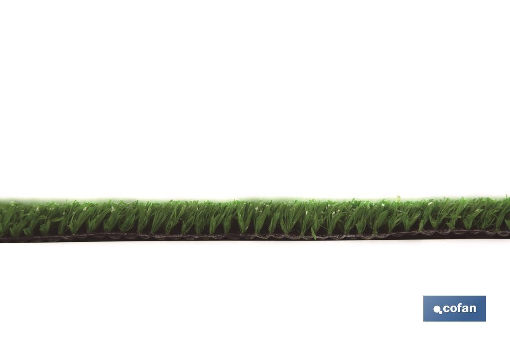 Artificial grass with pile height of 7mm | Lightweight and very easy to install - Cofan