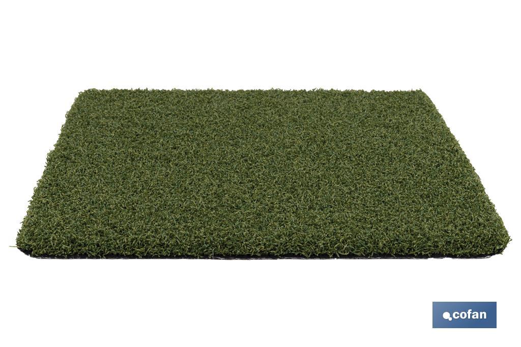 Césped artificial 15 mm para terraza y jardín | Medidas a elegir | Ideal para zonas de alto tránsito - Cofan