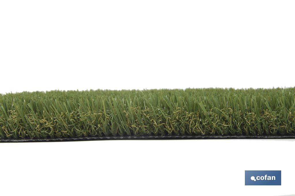 Césped Artificial para terraza y  jardín | Modelo acolchado, confortable y resistente | Ideal para exteriores y piscinas - Cofan