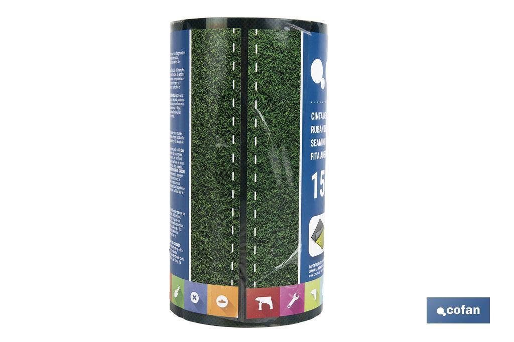 Double-sided artificial grass seaming tape | Available in two different sizes - Cofan