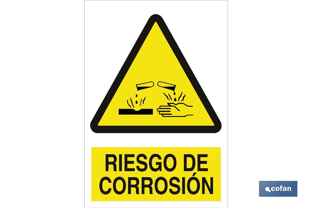 Corrosion hazard - Cofan