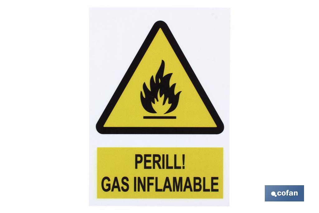 Perill gas inflamable - Cofan