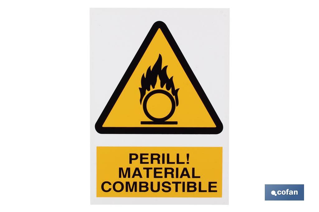 Perill Material Combustible - Cofan