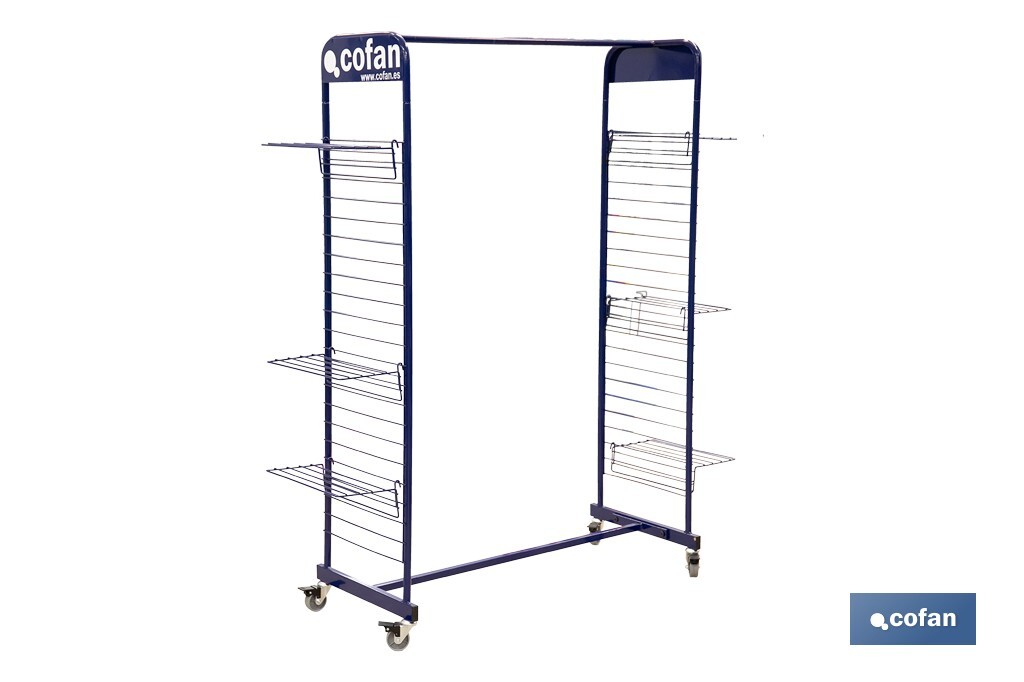 DISPLAY STAND FOR CLOTHES, FOOTWEAR AND GLOVES - Cofan