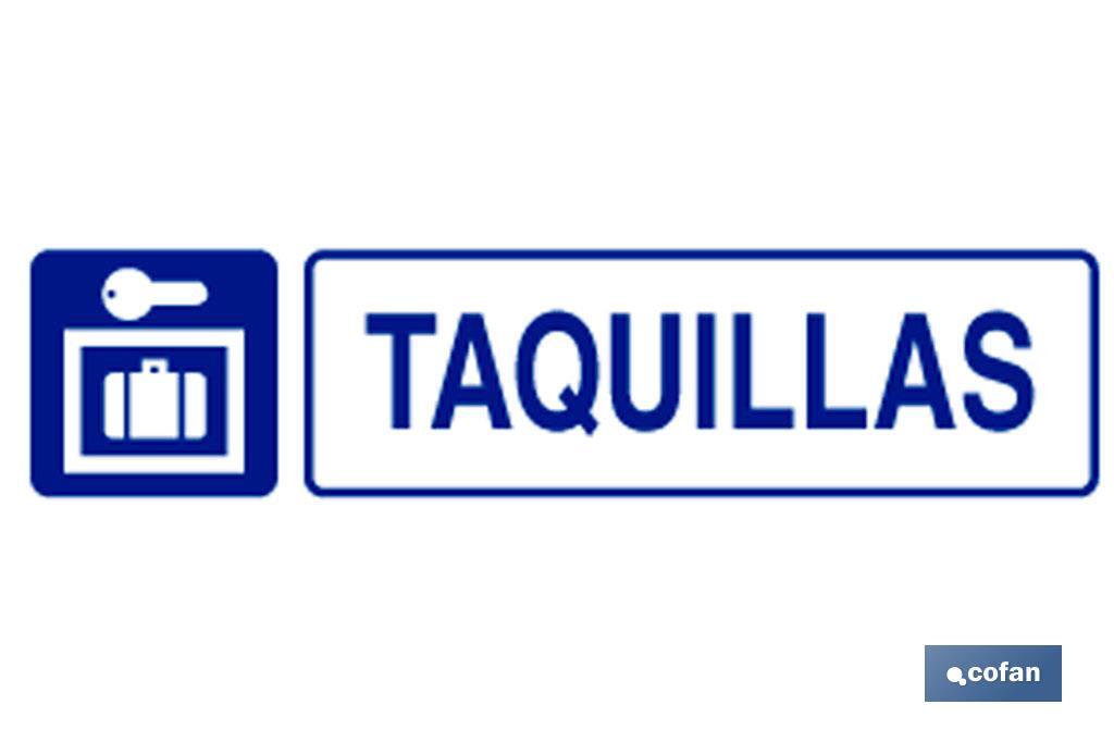 Taquillas - Cofan