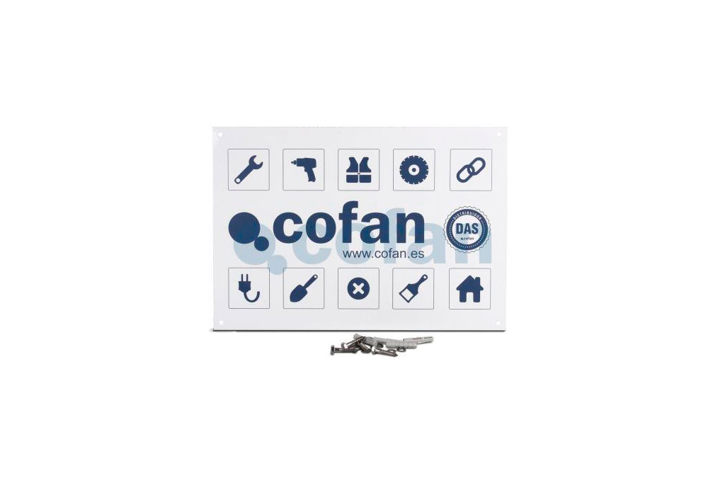 Cofan DAS plaque - Cofan