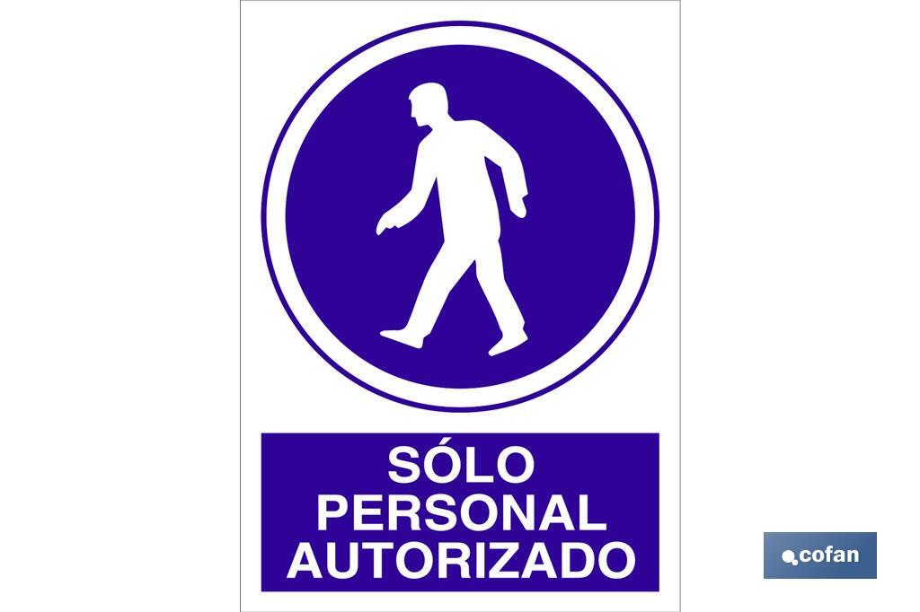 Solo personal autorizado - Cofan