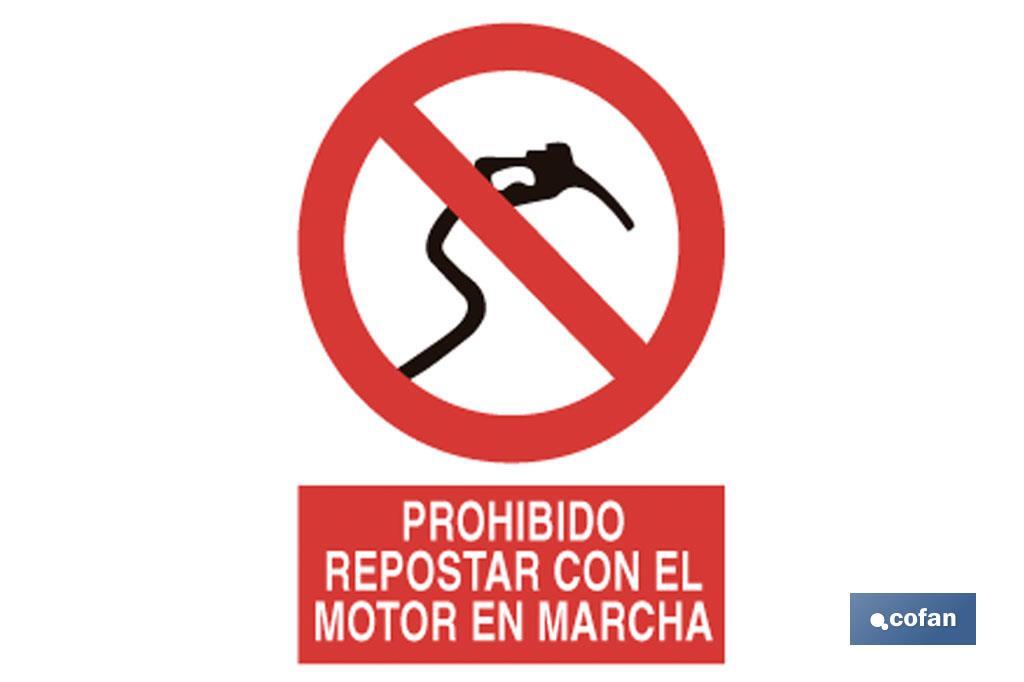 Prohibido repostar en marcha - Cofan