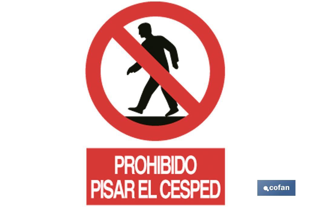 Prohibido pisar el cesped - Cofan