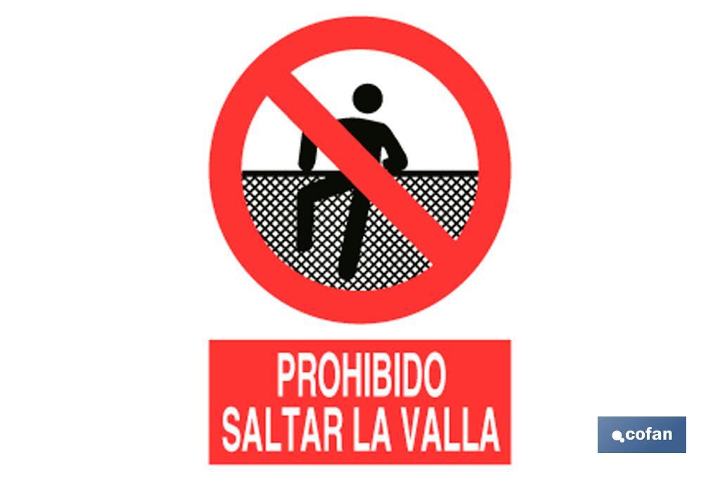 Prohibido saltar la valla - Cofan