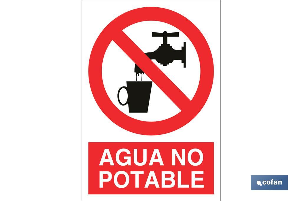 Non-potable water - Cofan