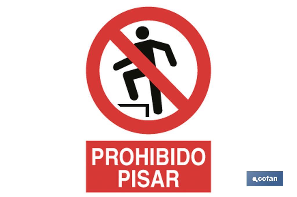 Prohibido pisar - Cofan