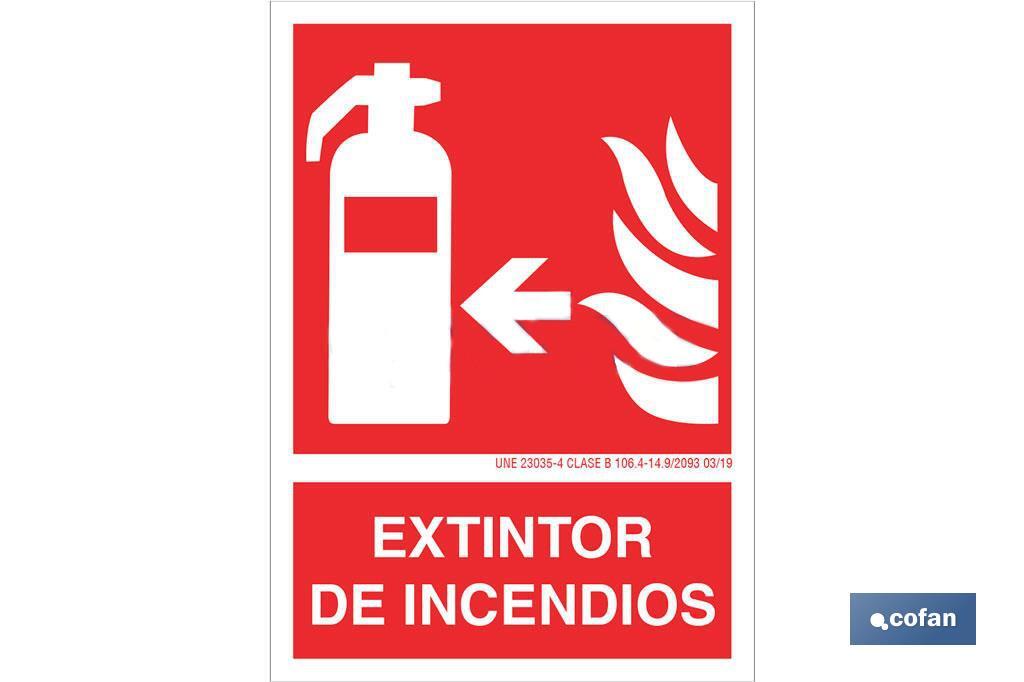 Fire extinguisher - Cofan