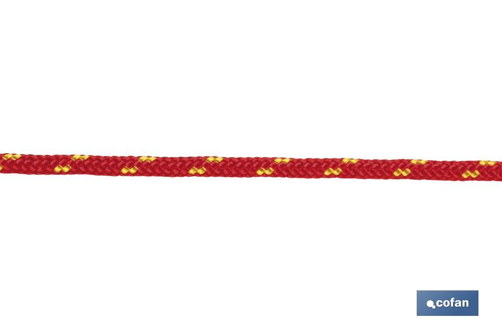 Cuerda "HIPPIE" Rojo/Amarillo - Cofan