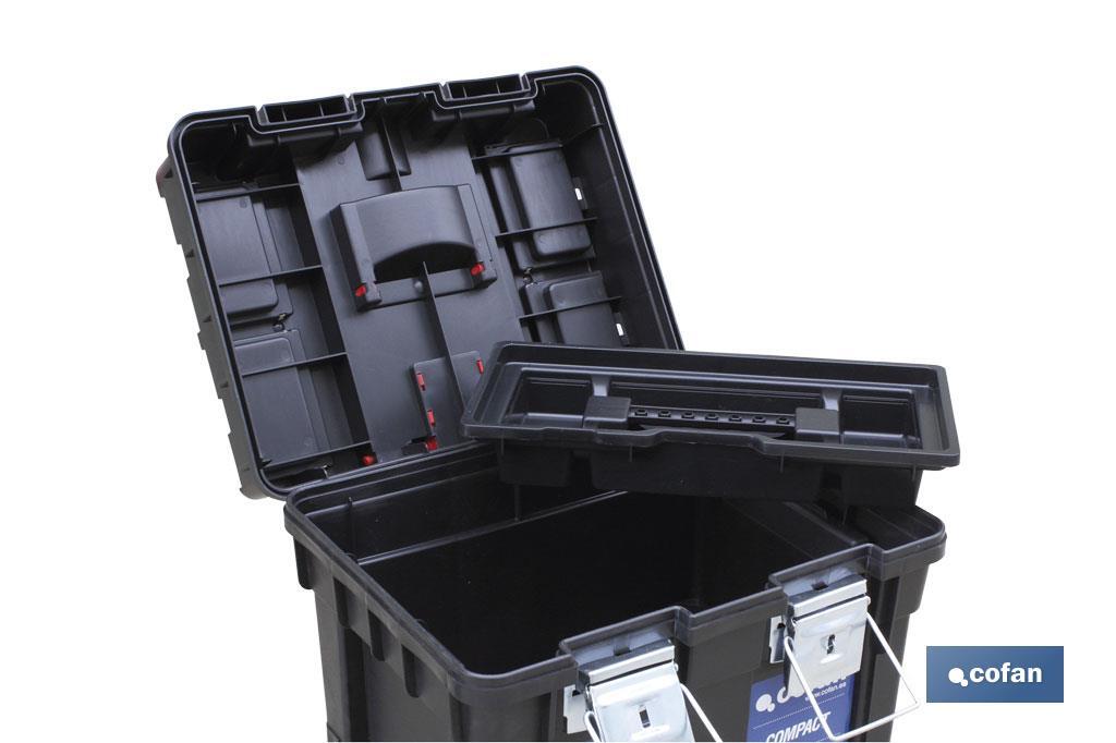 Caja Herramientas "Compact" con ruedas - Cofan