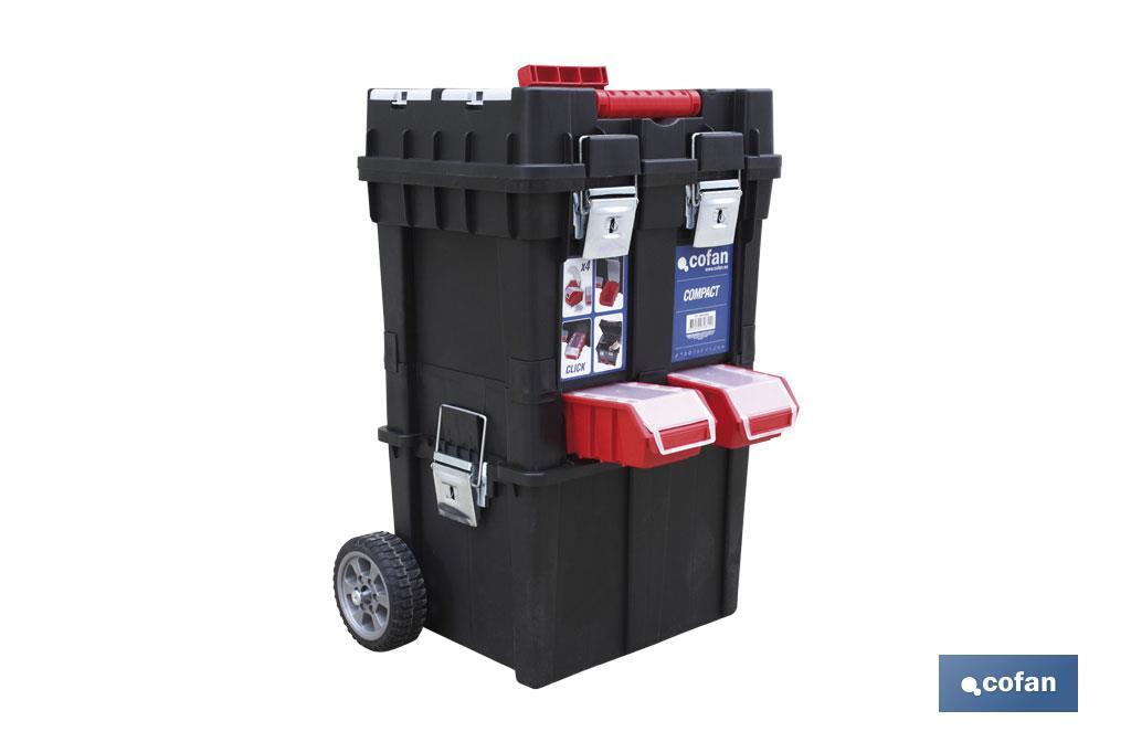 Caja Herramientas "Compact" con ruedas - Cofan